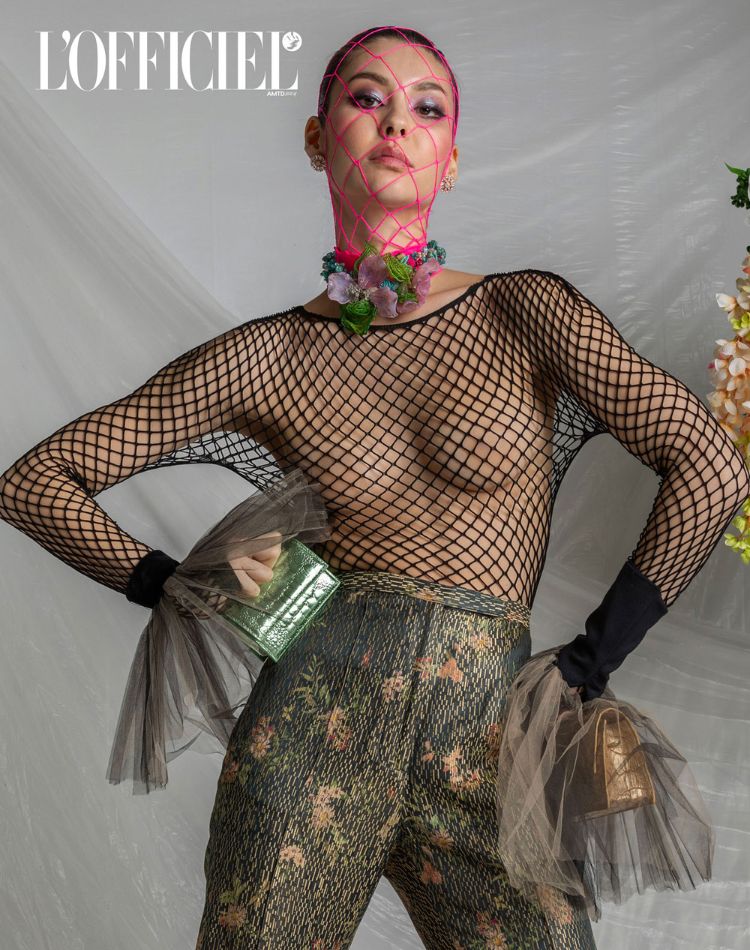 Antonia Micro Jade Shines in L’Officiel Ukraine Editorial