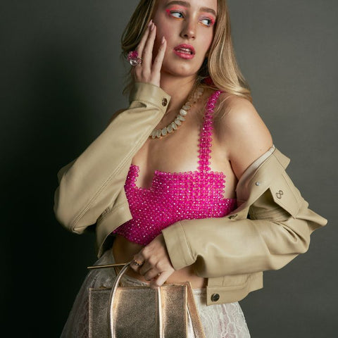 Harper’s Bazaar Vietnam Showcases Lina Enriquez’s Luxurious Handbag Line In A Dazzling Photoshoot